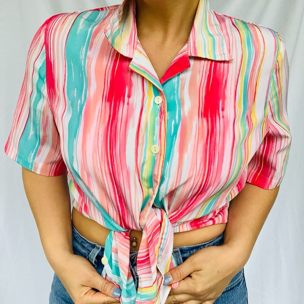 Alia Vintage Button Down Shirt